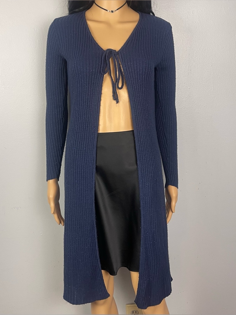 Sparkly Knit Duster